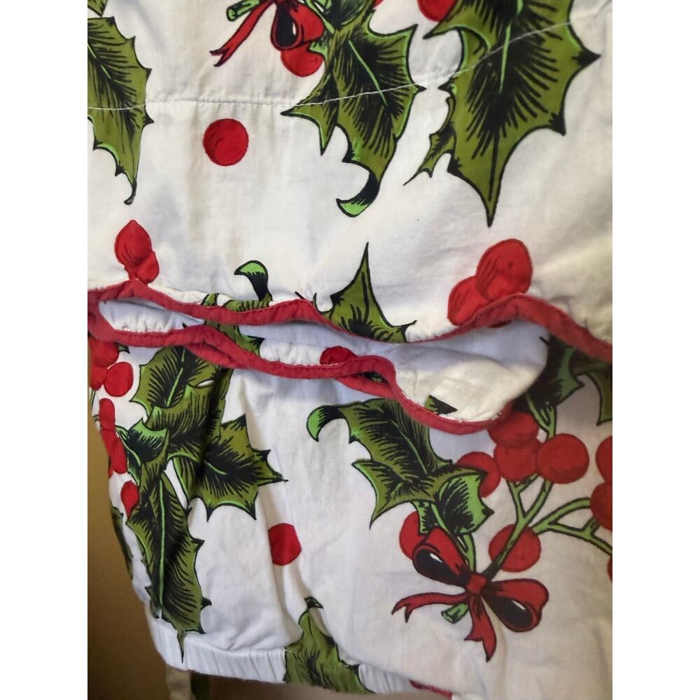 Heidi Carey 100%cotton holly berry christmas Pajama set womens Large - Picture 5 of 9